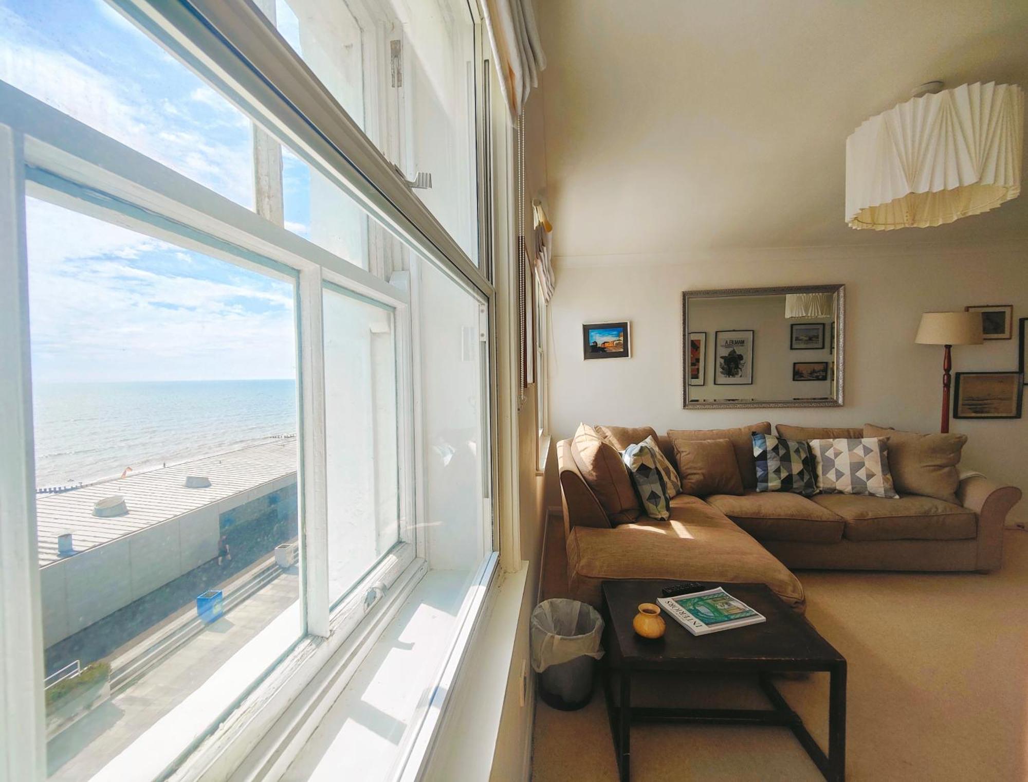 شقة Stunning Seafront Flat,St Leonards المظهر الخارجي الصورة